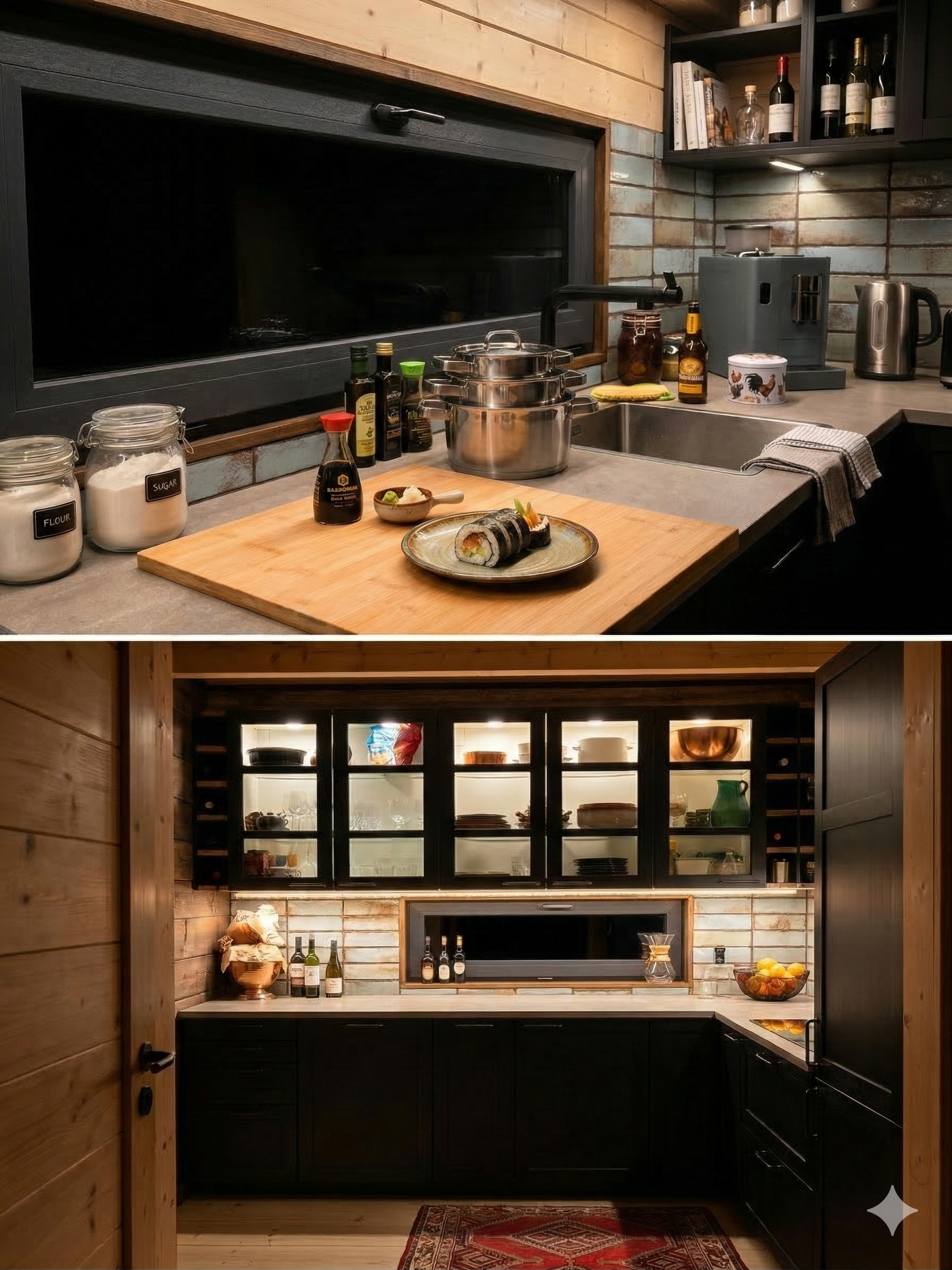 W pełni wyposażona, stylowa kuchnia